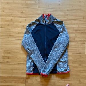 Athleta Gray, Navy and Red Women's Jacket